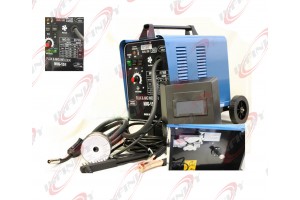  220V 151 CO2 GAS Flux MIG WELDER 120AMP GAS MAG WELDING MACHINE w/ Wheels 